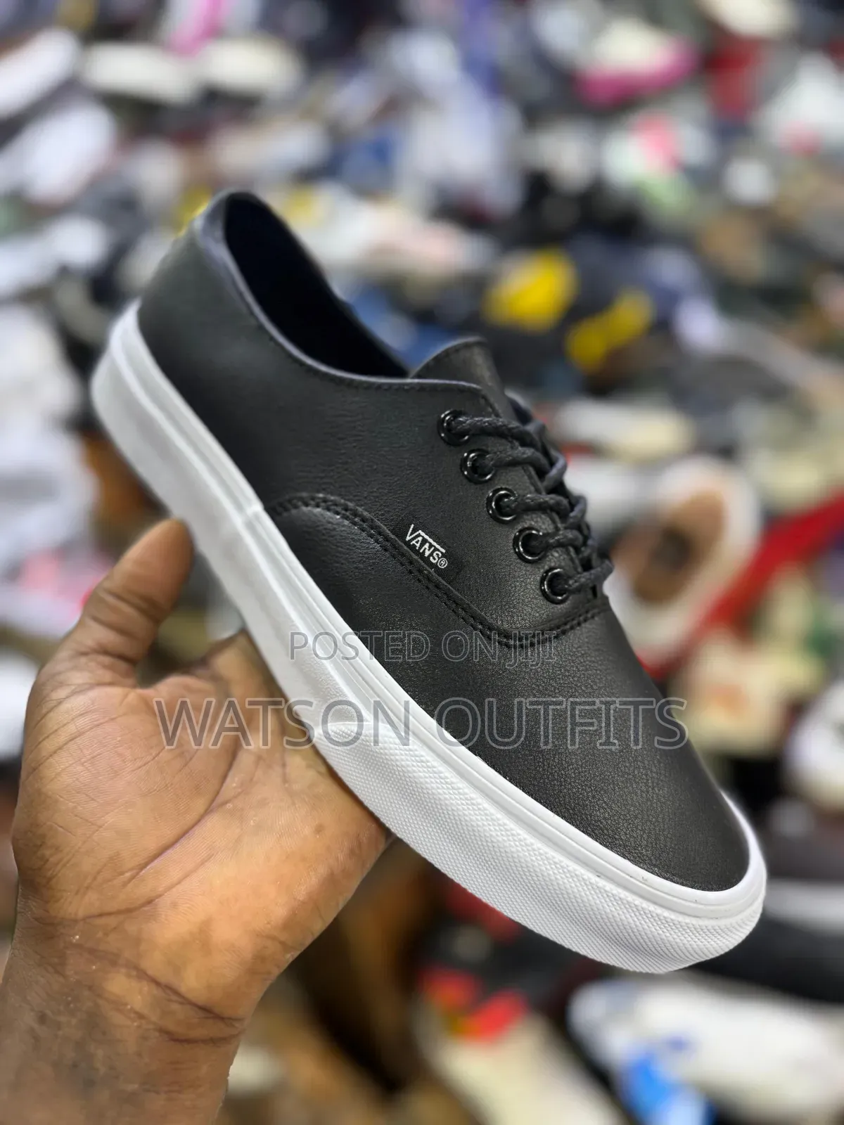 Pure and Original Leather Vans Shoes or Vans Za Leather Materials