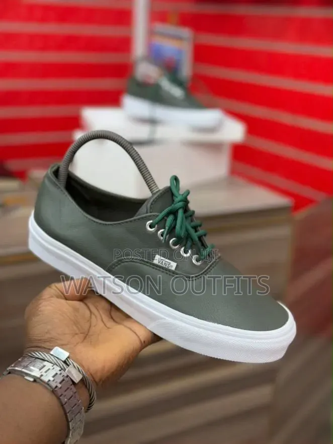 Pure and Original Leather Vans Shoes or Vans Za Leather Materials