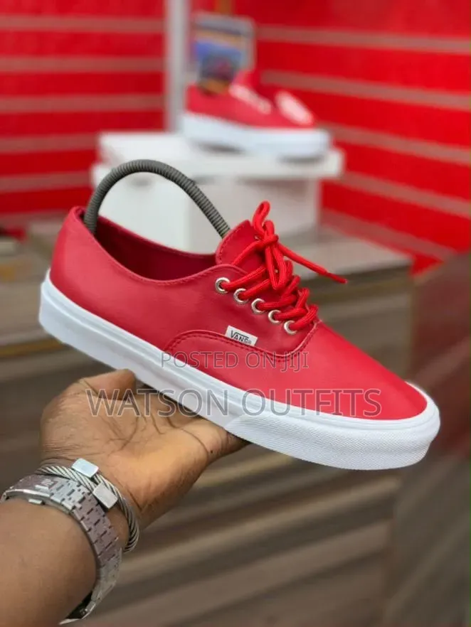Pure and Original Leather Vans Shoes or Vans Za Leather Materials