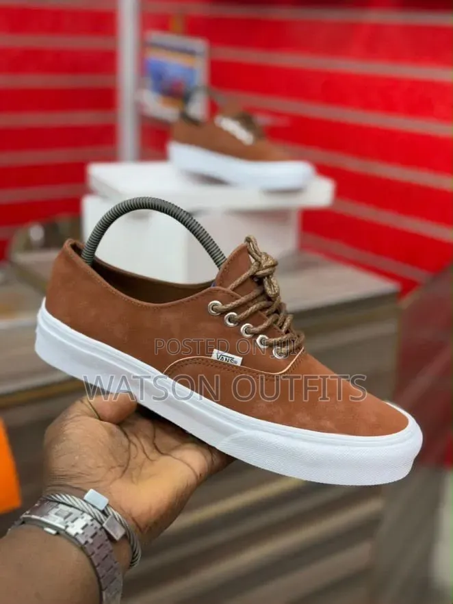 Pure and Original Leather Vans Shoes or Vans Za Leather Materials