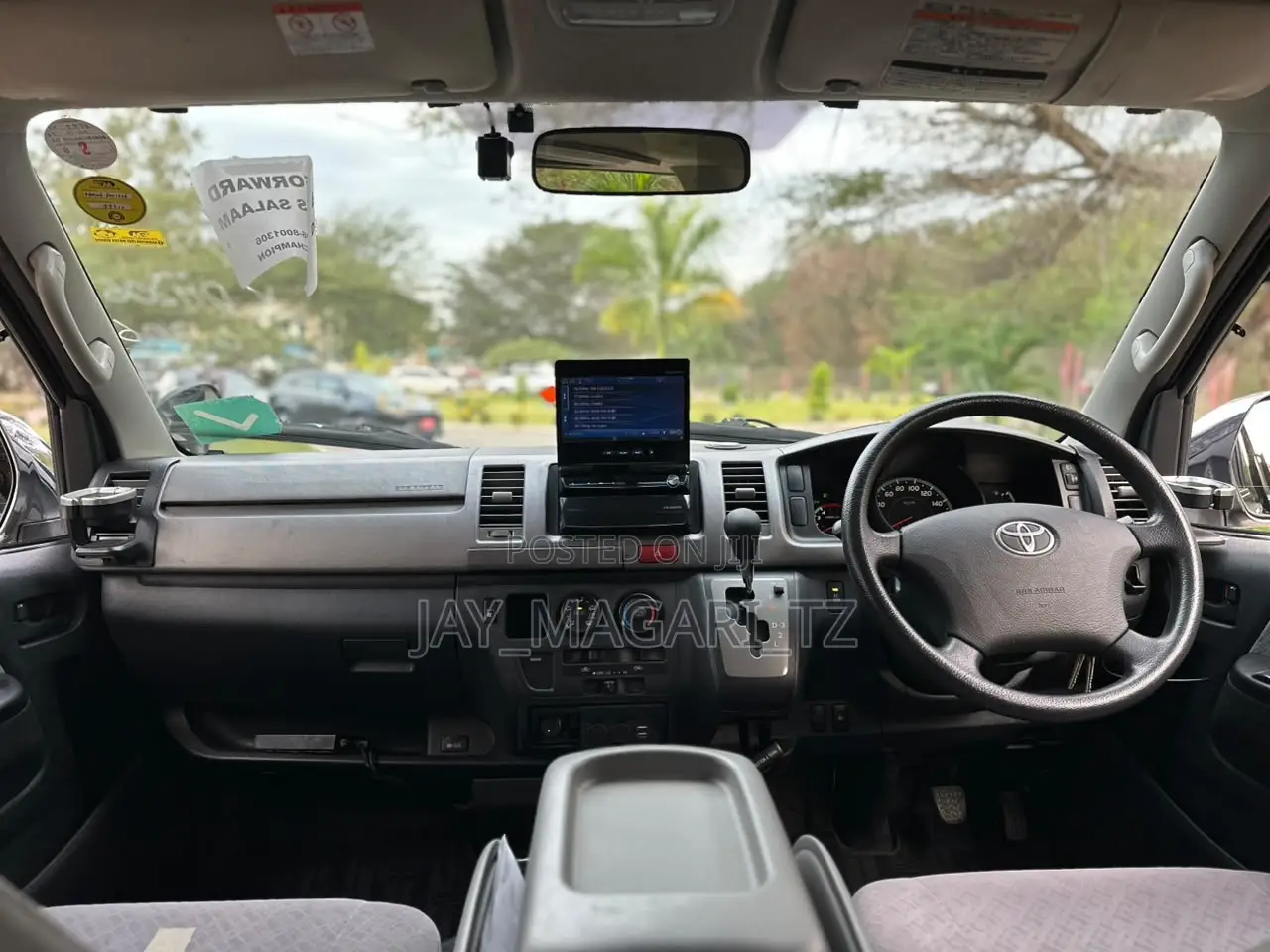 Toyota HiAce 2007 Black