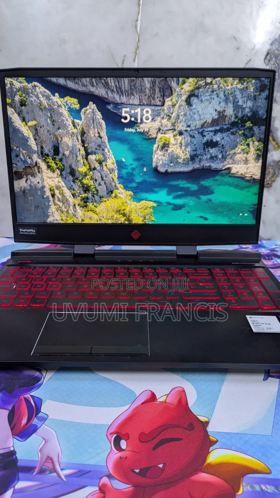 Laptop HP Omen 15 16GB Intel Core i7 SSD 512GB