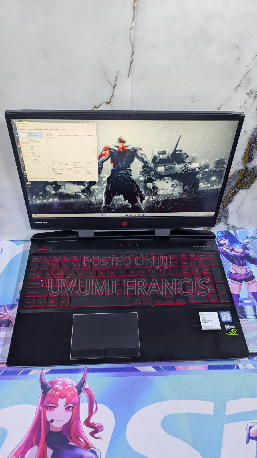 Laptop HP Omen 15 16GB Intel Core i7 SSD 512GB