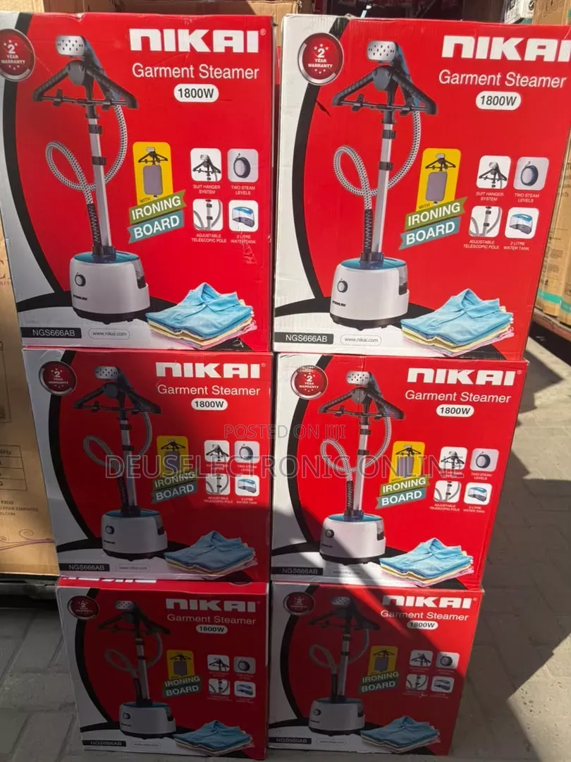 Nikai Garment Steamer 1800wts2.0litre Kwa