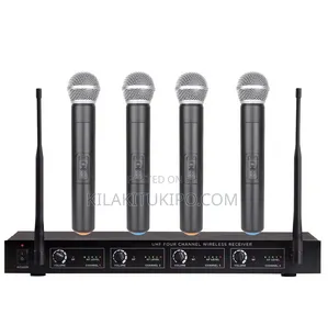 Shure 4pc's Wireless Microphone