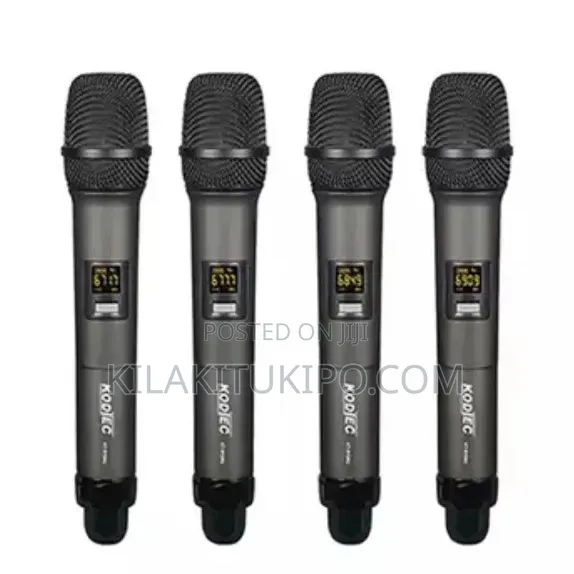 Shure 4pc's Wireless Microphone