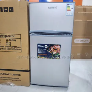 Volsmart Fridge Double Door 118L