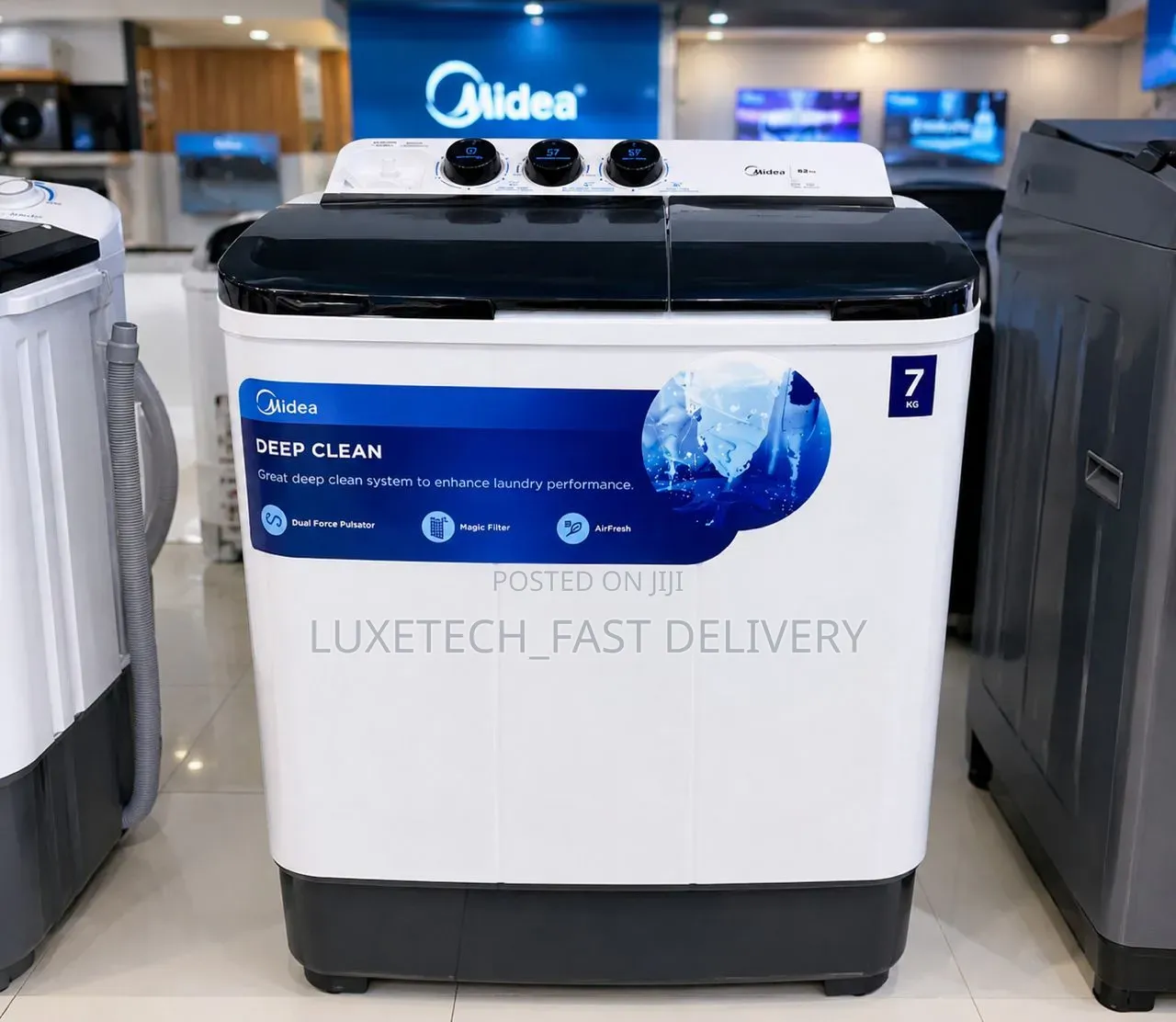 Midea Washing Machine 7kg Manual Twin Tub