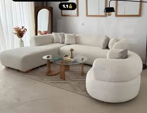 Luxury Sofa Set White Color