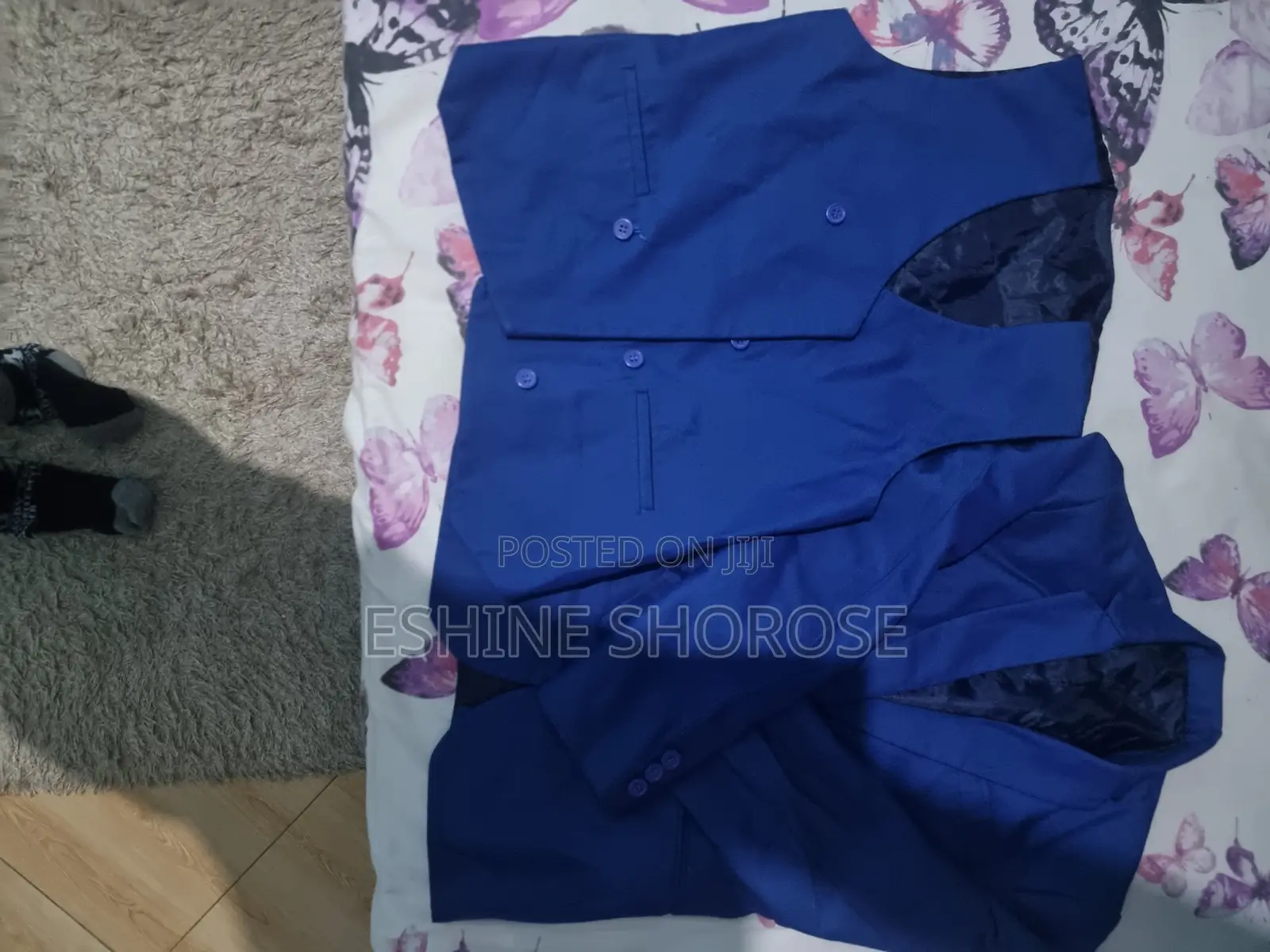 Royal Blue Blazer and Royal Blue Waist Coat
