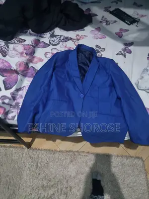 Royal Blue Blazer and Royal Blue Waist Coat