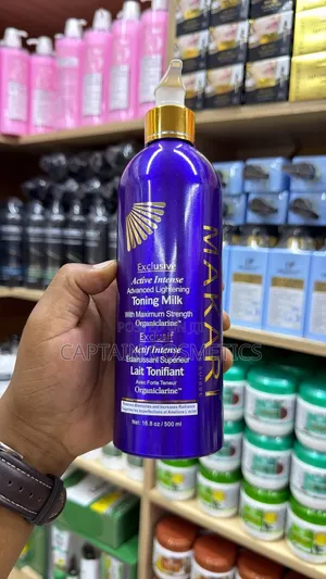 Makari Exclusive Toning Milk – Ngozi Yenye Mwonekano Wa Kung'aa