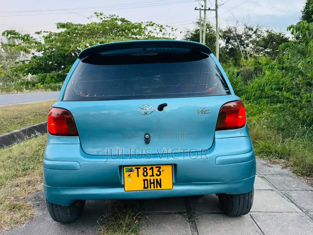 Toyota Vitz 2003 Blue