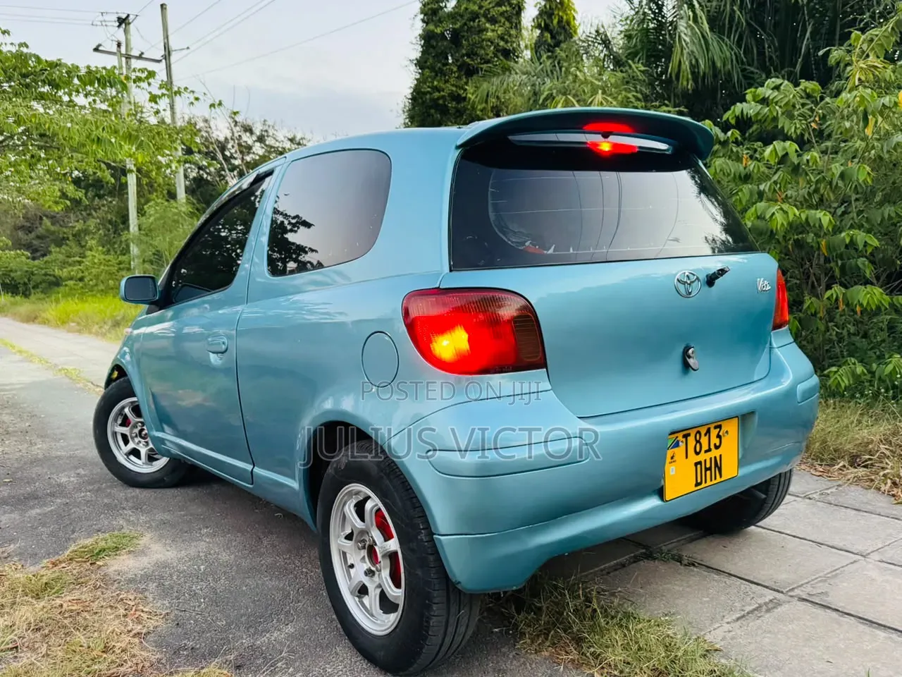 Toyota Vitz 2003 Blue