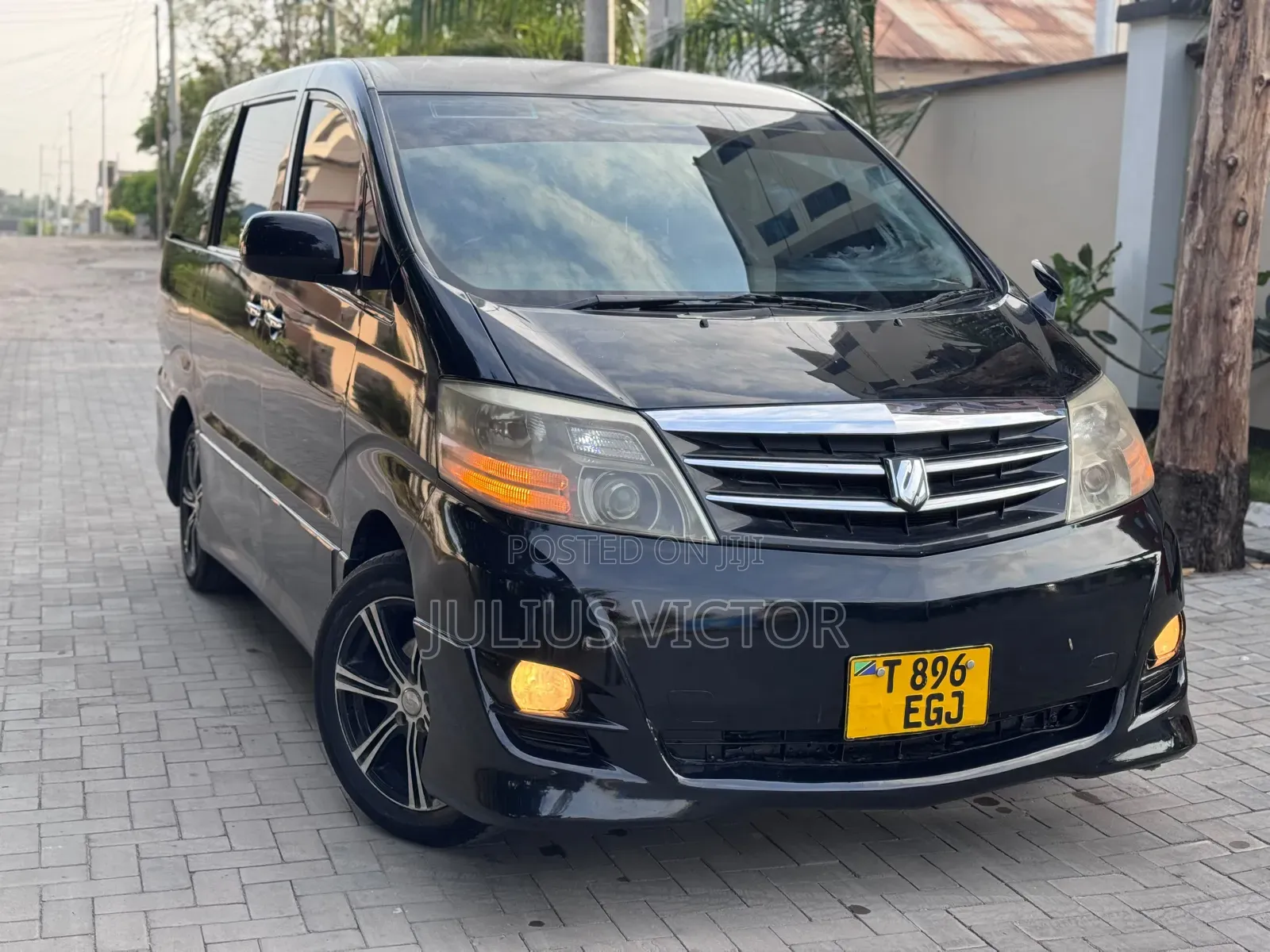 Toyota Alphard 2007 Black