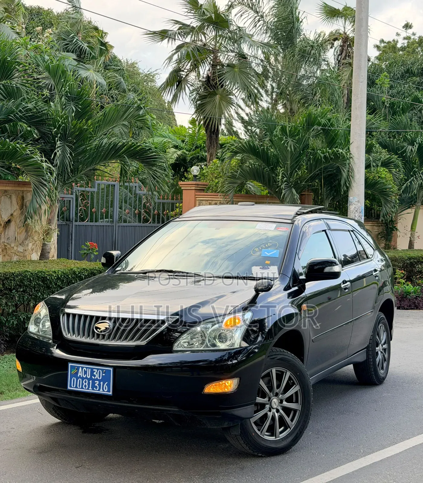Toyota Harrier 2007 Black