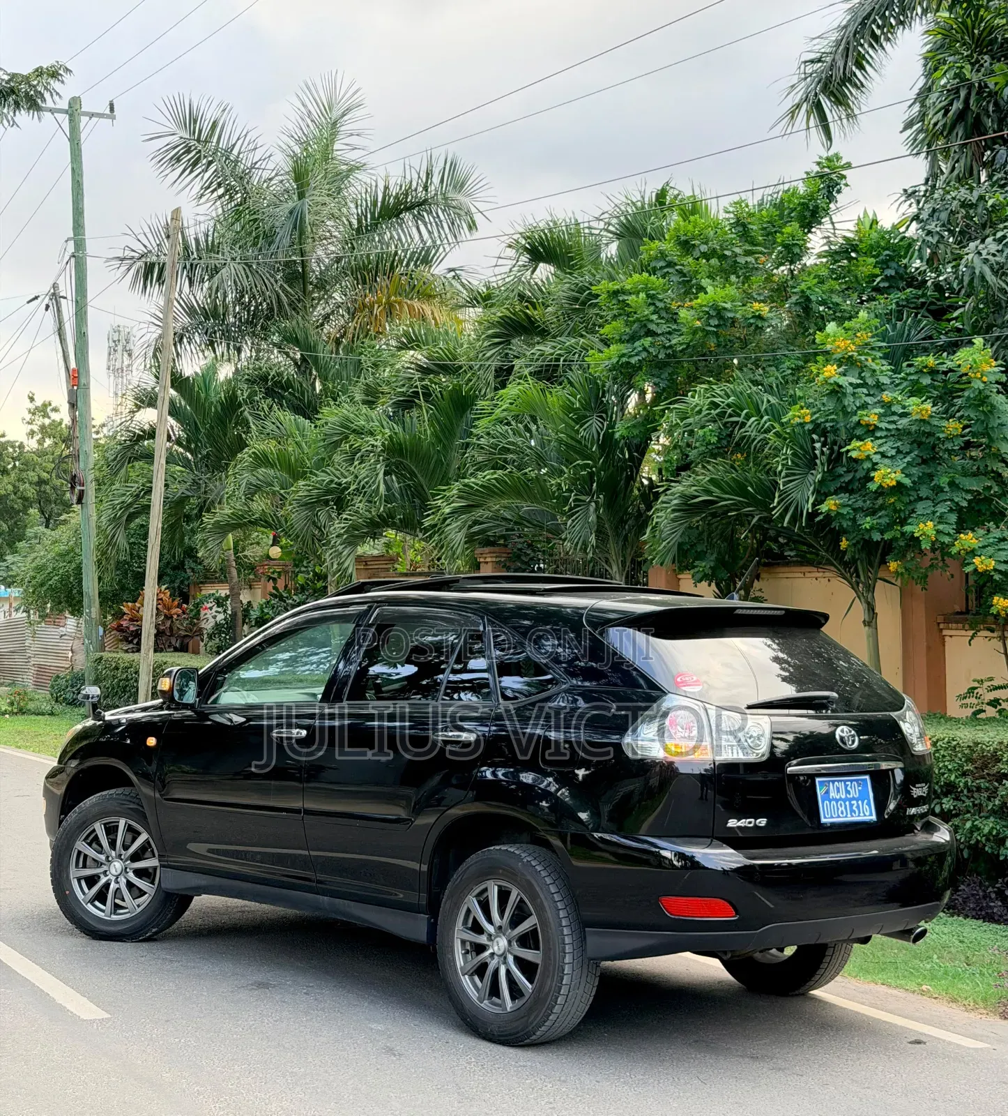 Toyota Harrier 2007 Black