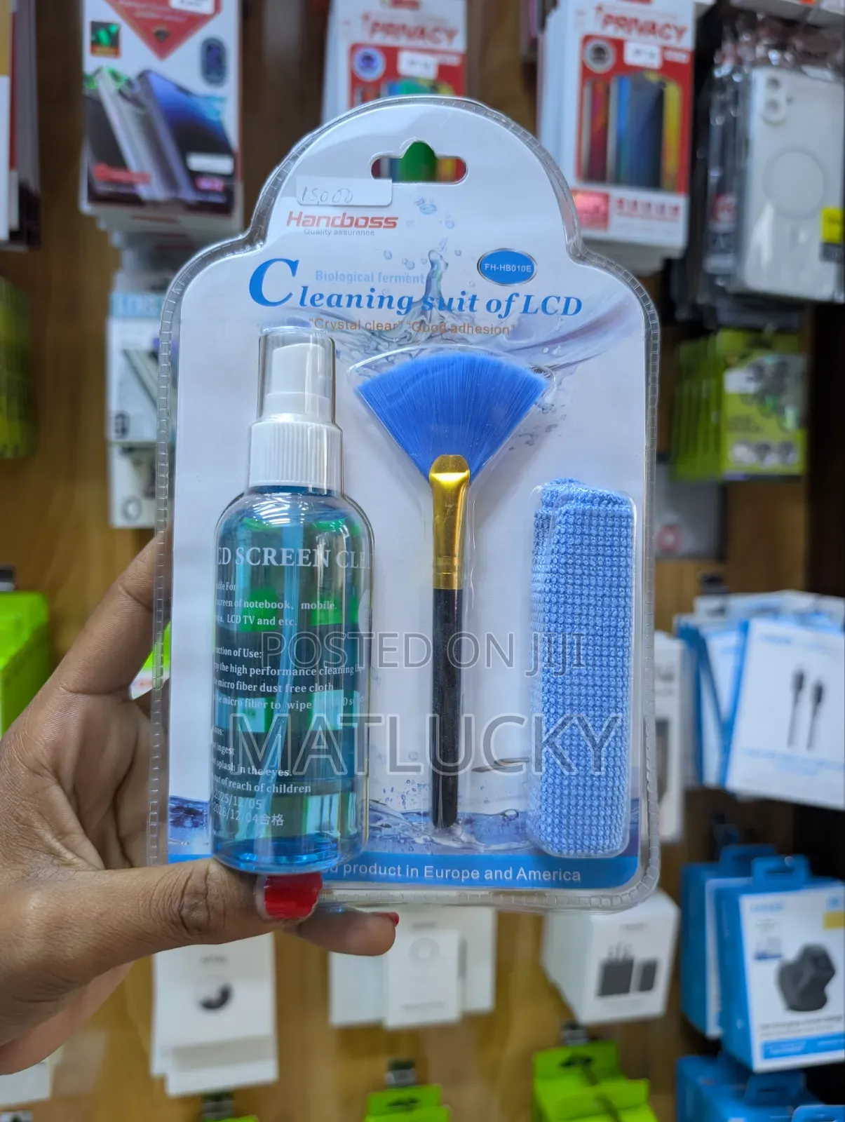 Cleaning Suit of LCD