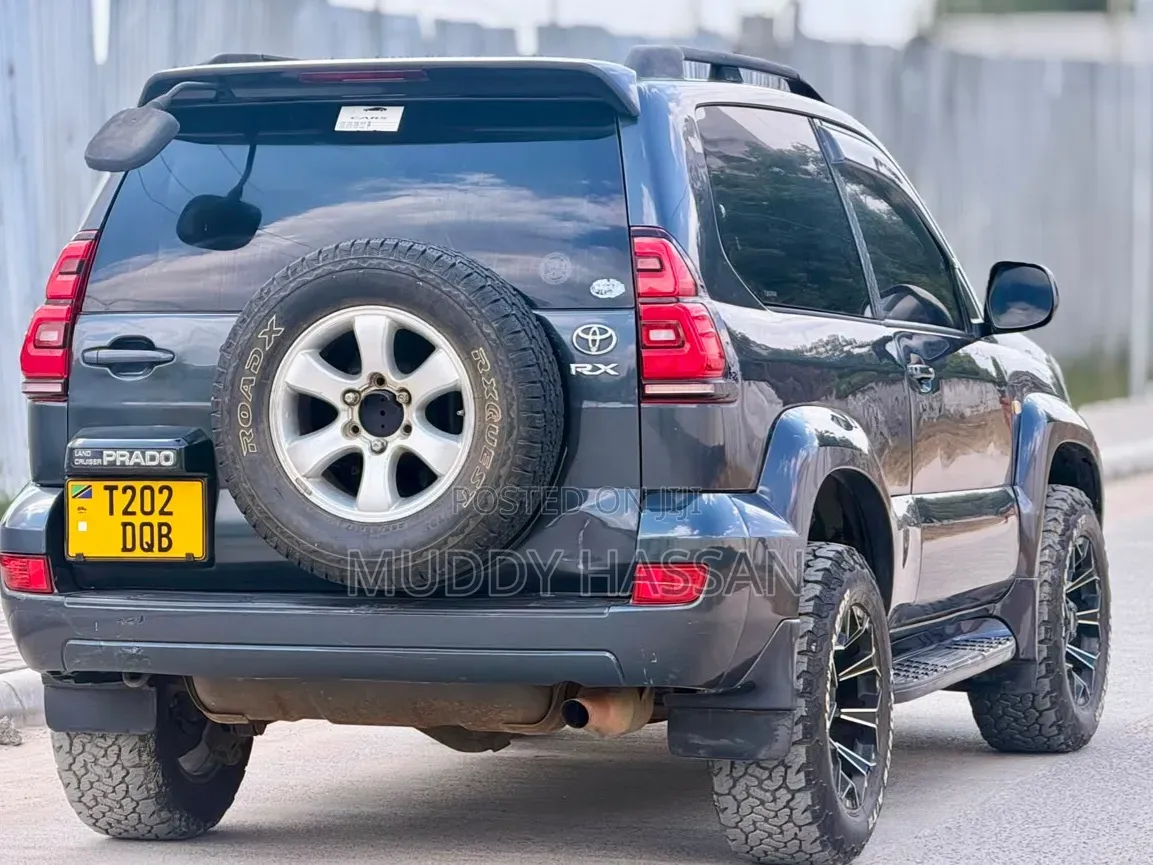 Toyota Land Cruiser Prado 2004 Gray