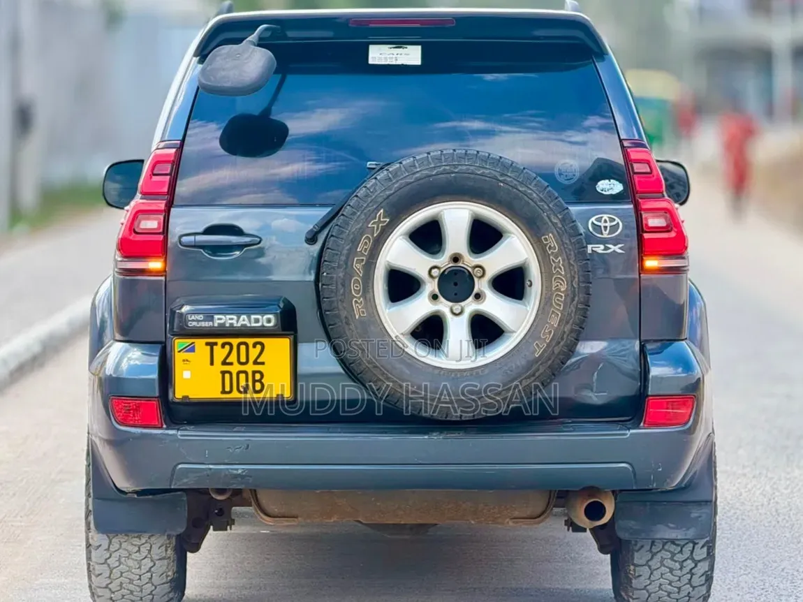 Toyota Land Cruiser Prado 2004 Gray