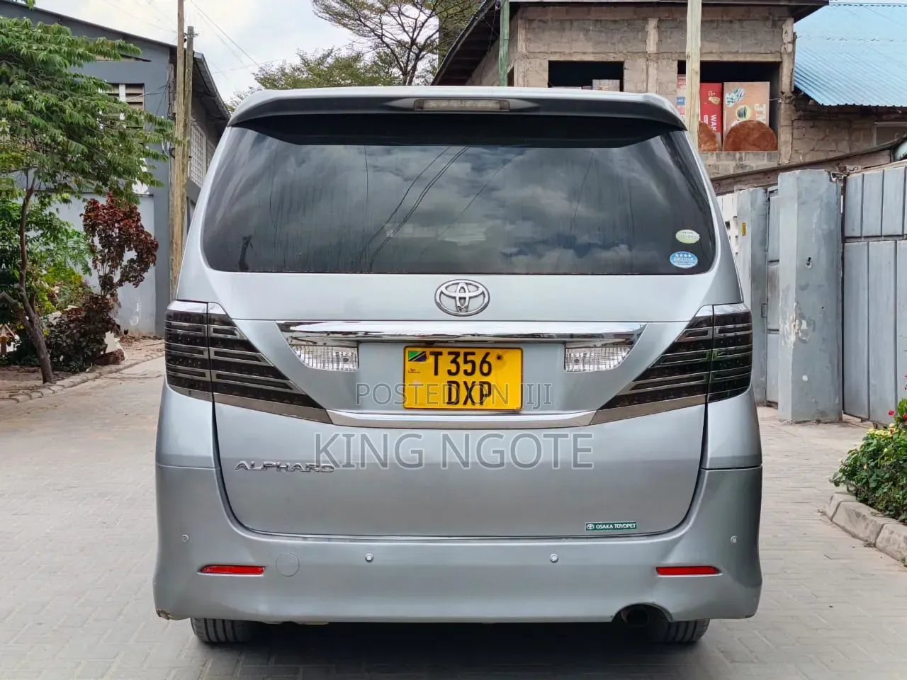 Toyota Alphard 2009 Gray