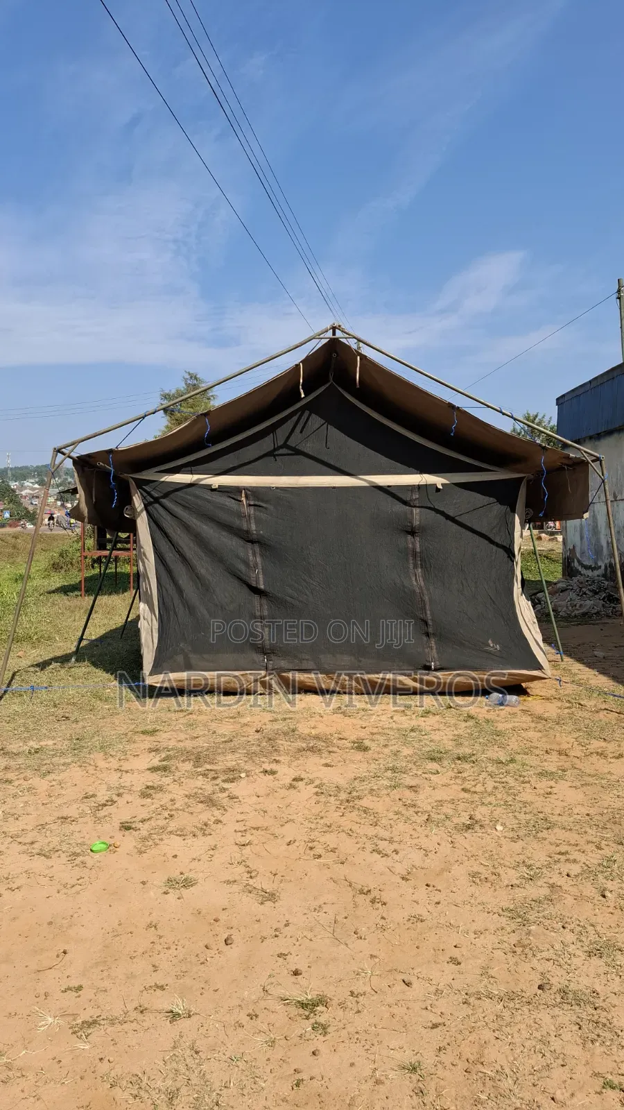 Heavy Duty Canvas Safari Tent 4x8