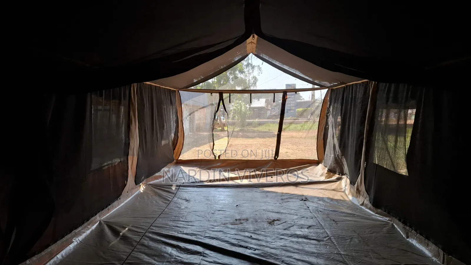 Heavy Duty Canvas Safari Tent 4x8