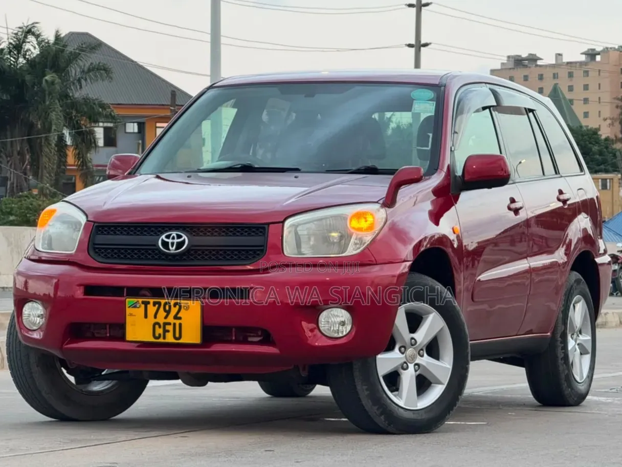 Toyota RAV4 2004 Red