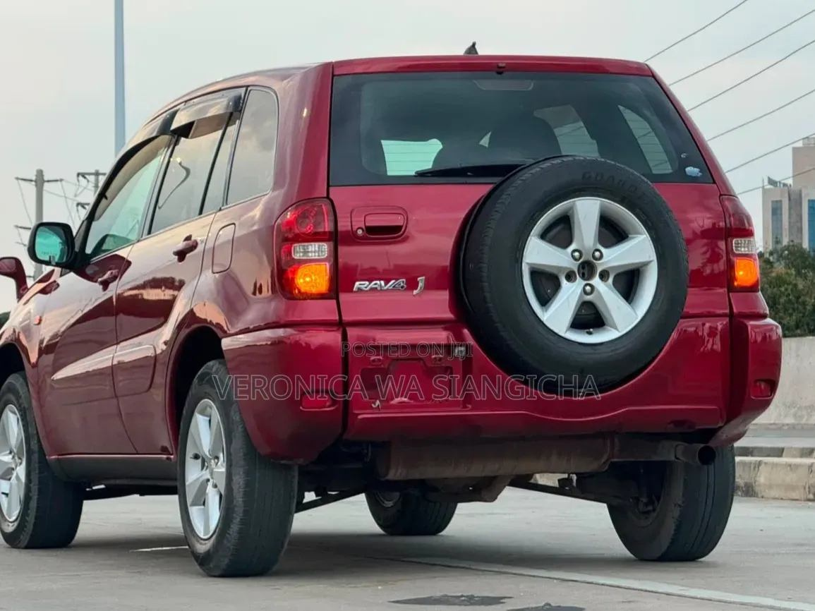 Toyota RAV4 2004 Red