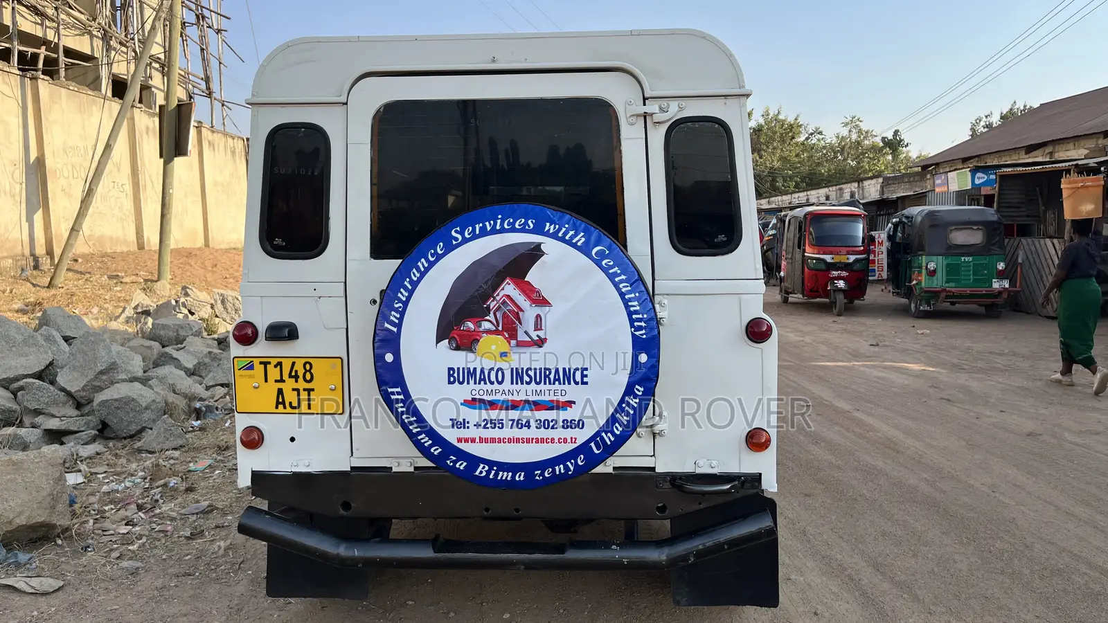 Land Rover Defender 2002 White
