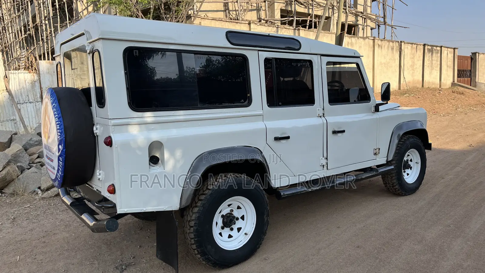 Land Rover Defender 2002 White