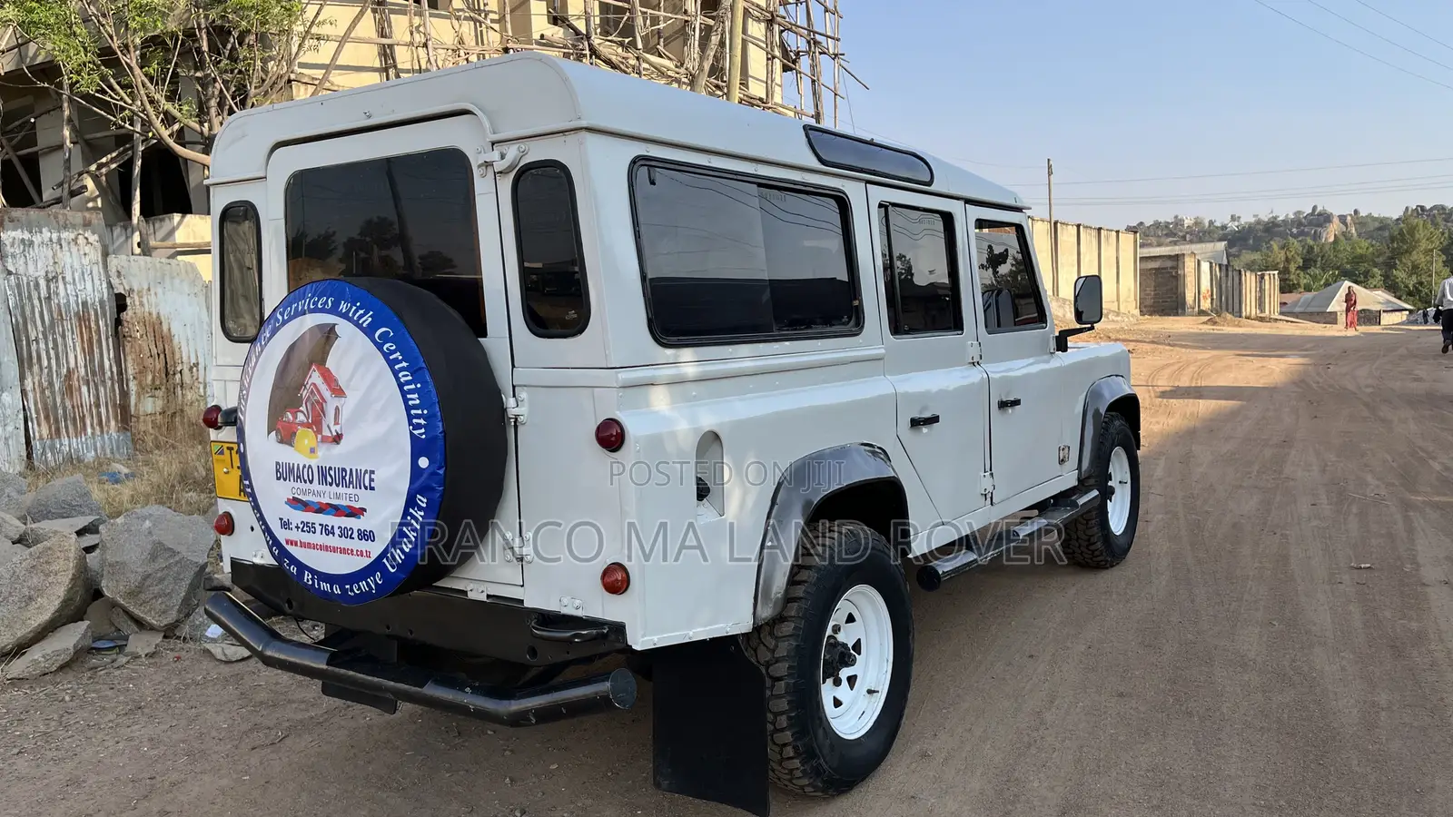 Land Rover Defender 2002 White