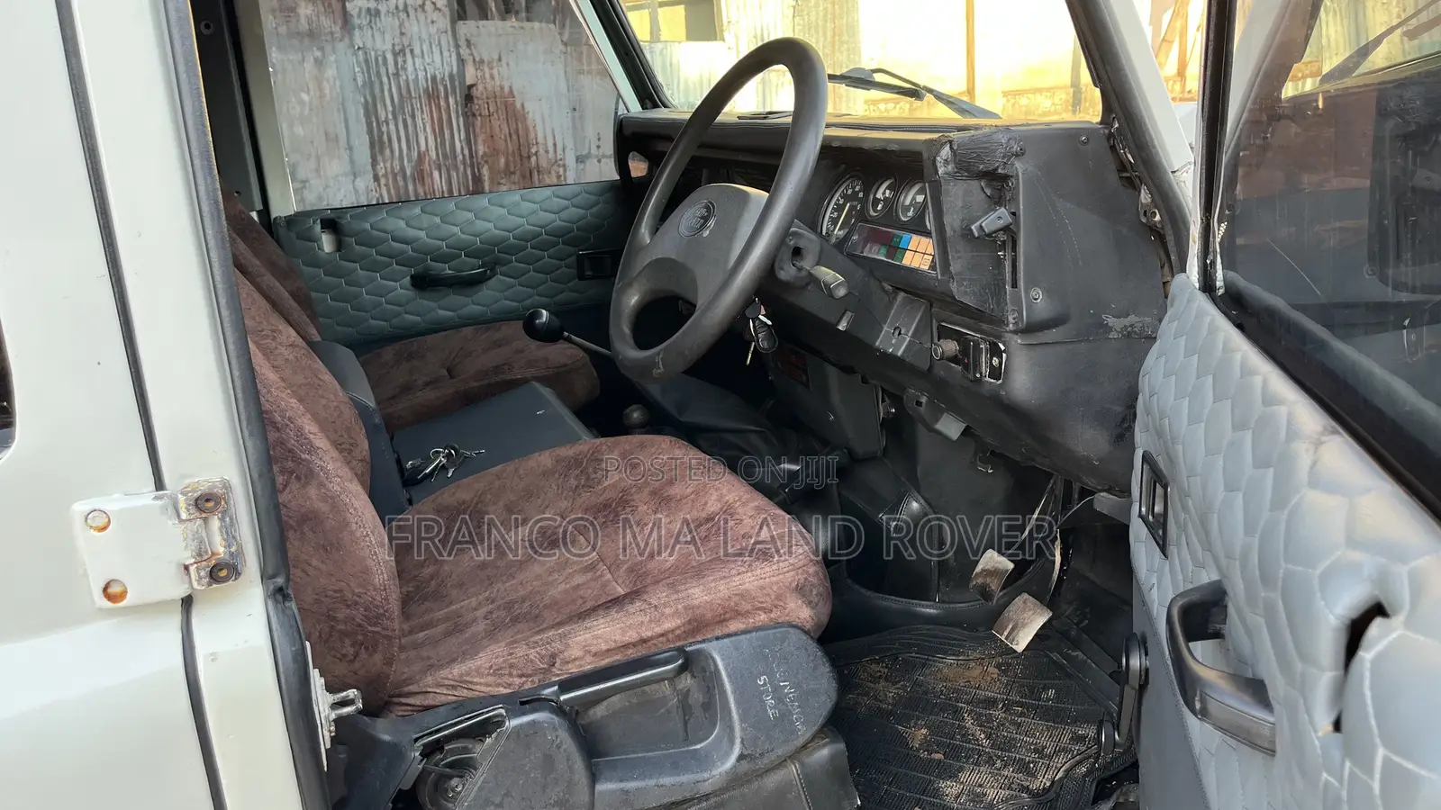 Land Rover Defender 2002 White