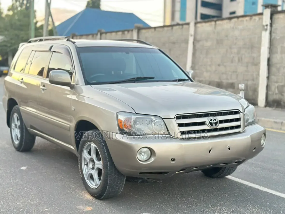Toyota Kluger 2005 Gray