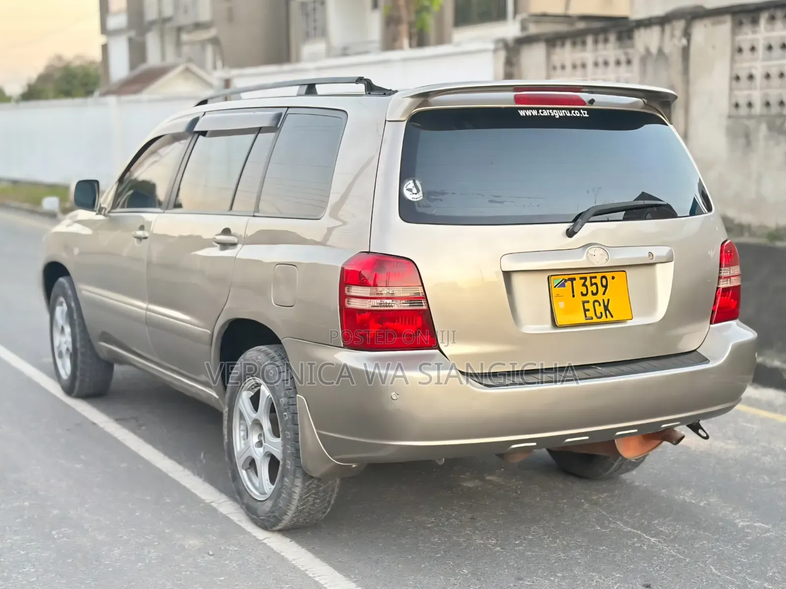 Toyota Kluger 2005 Gray