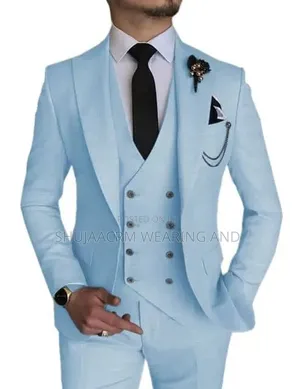 Sadoc Blue Mens Suit