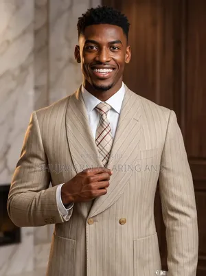 Khaki Two Bitton Suit