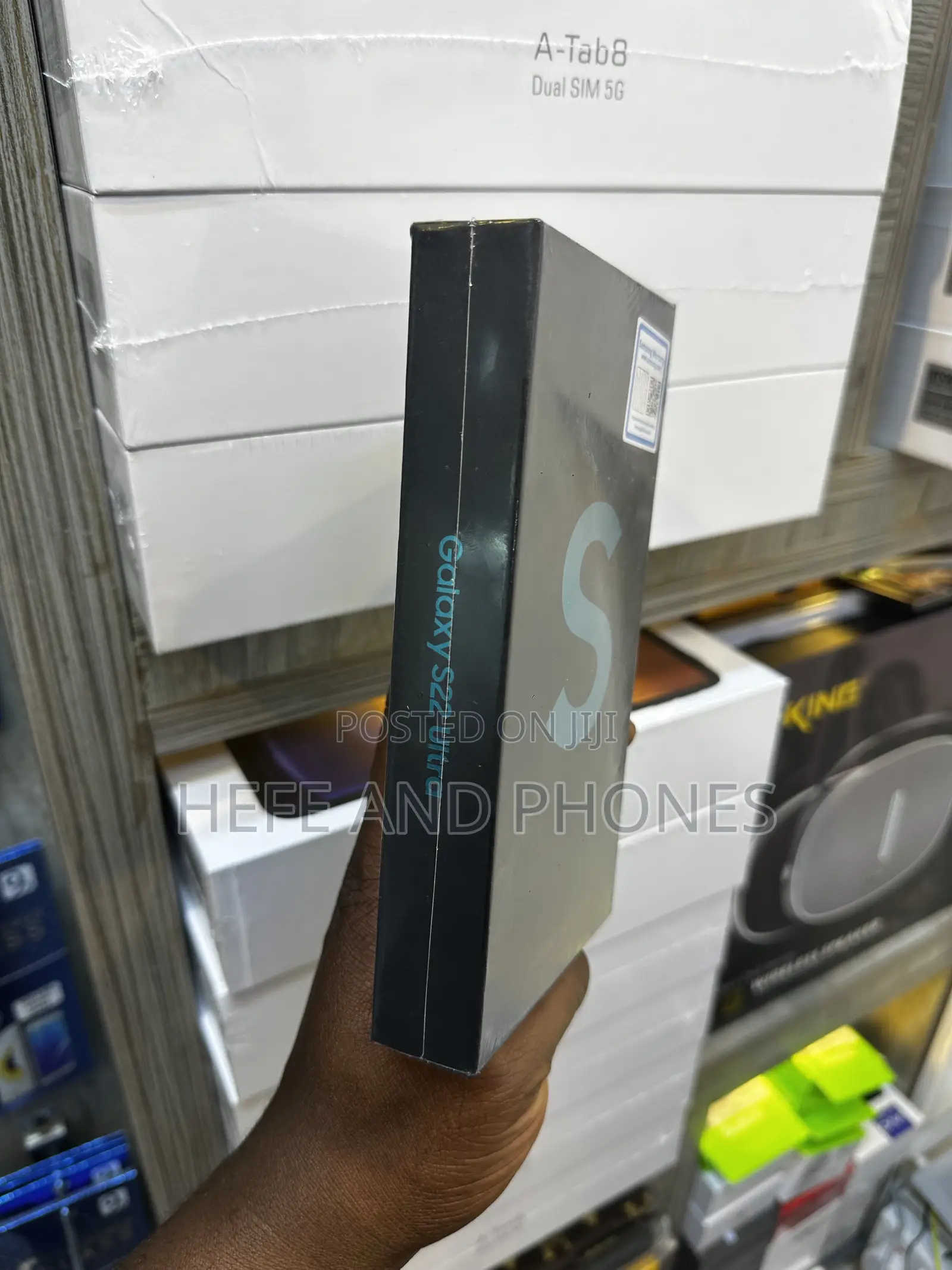 New Samsung Galaxy S22 Ultra 128 GB Black