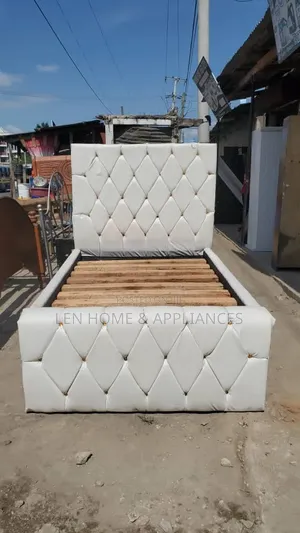 Bed Sofa Leather 4/6 Color White