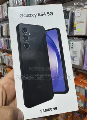 New Samsung Galaxy A54 5G 128 GB Black