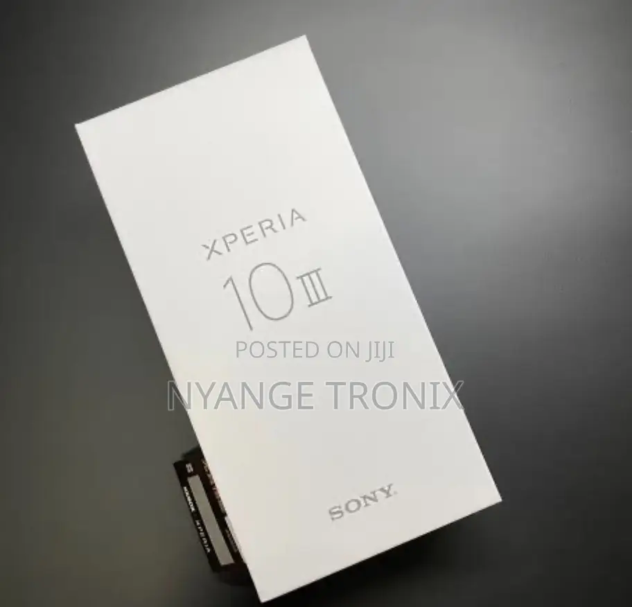 New Sony Xperia 10 III 128 GB Black