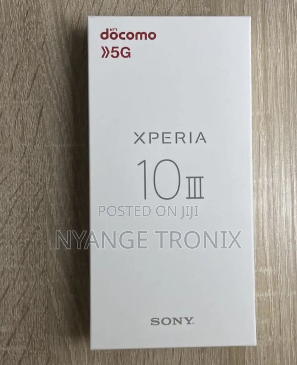 New Sony Xperia 10 III 128 GB Black