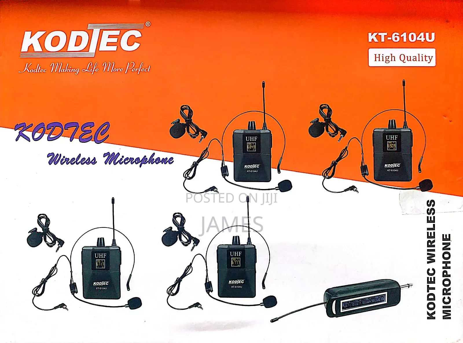 KODTEC Microphone Wireless