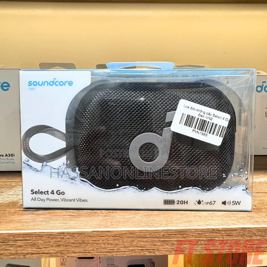 Soundcore by Anker Select 4 Go Bluetooth Speaker + Free Cable