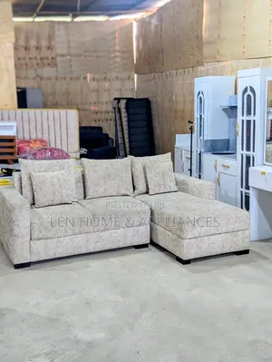 Sofa L Shape Luxury Color Grey