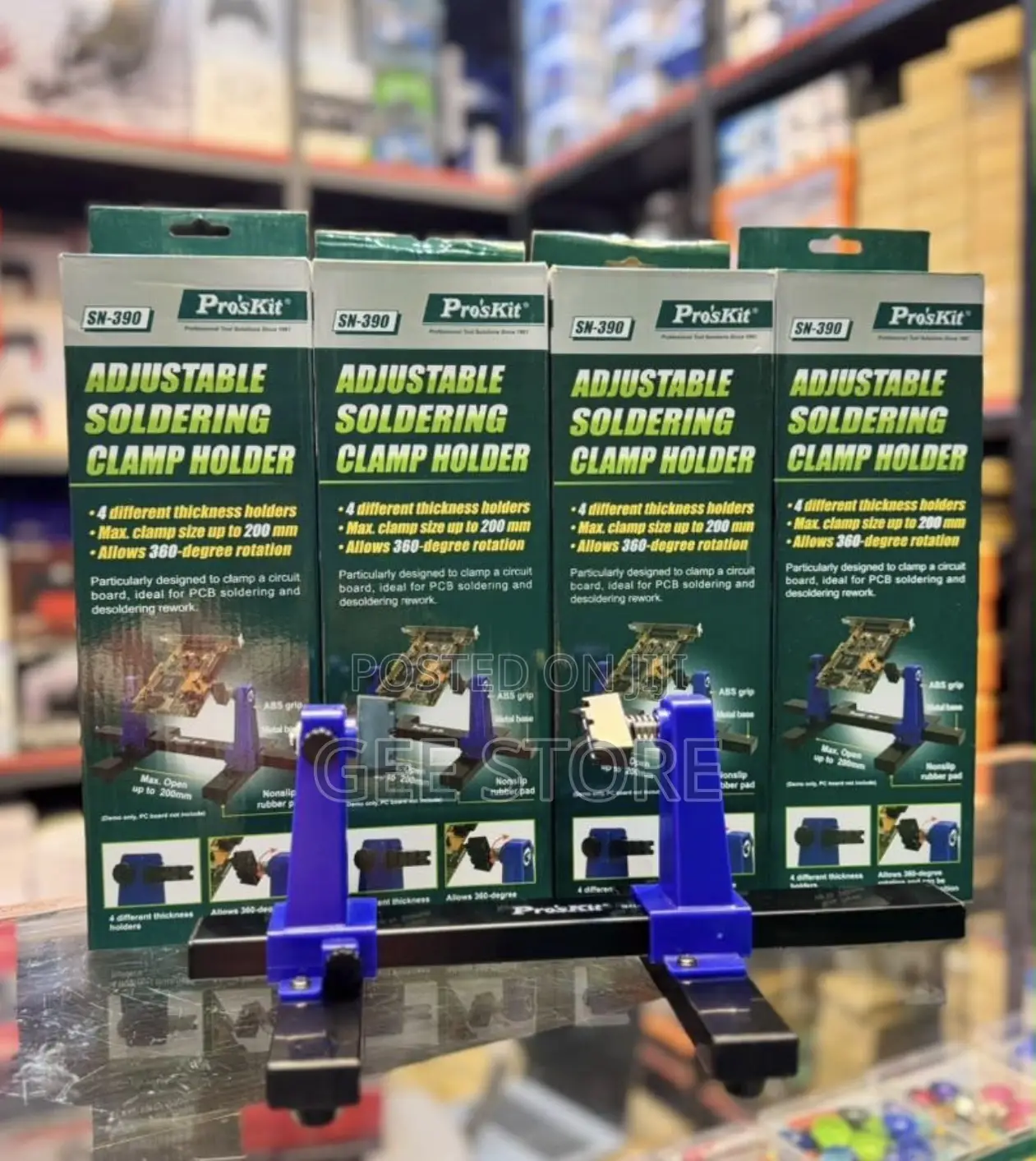 Pro'sKit SN-390 Adjustable Soldering Clamp Holder