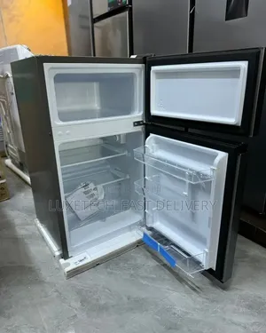 Hisense Refrigerator 90 Liters Double Door Top Freezer,