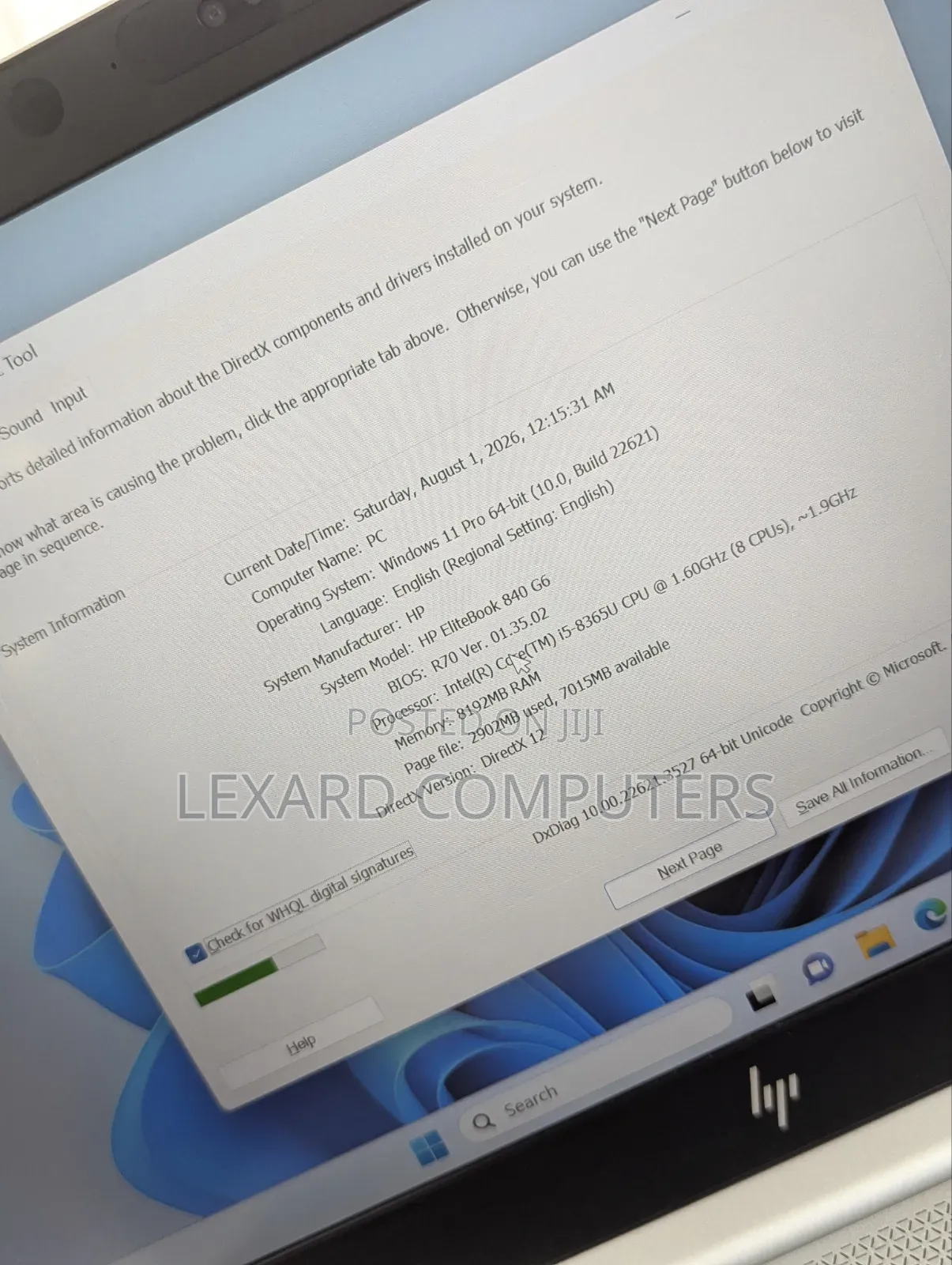 Laptop HP EliteBook 840 G5 8GB Intel Core i5 SSD 256GB
