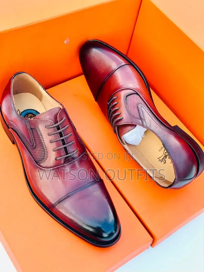 Anax Christian LOUBOUTIN BRANDs 2 Colours Men's Leather Shoes Nice
