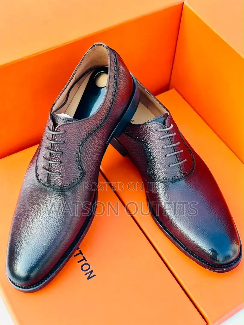 Anax Christian LOUBOUTIN BRANDs 2 Colours Men's Leather Shoes Nice